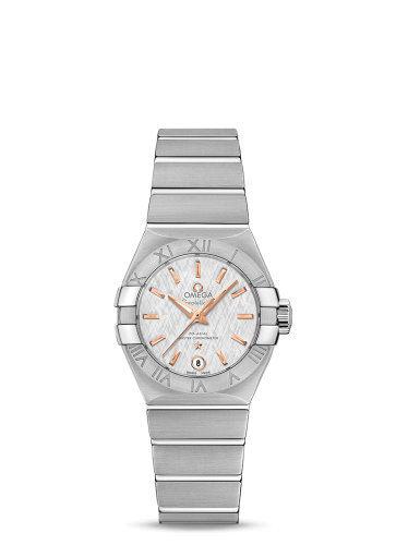 Omega Constellation Co-Axial Master Chronometer 27 Stainless Steel / Silver Silk